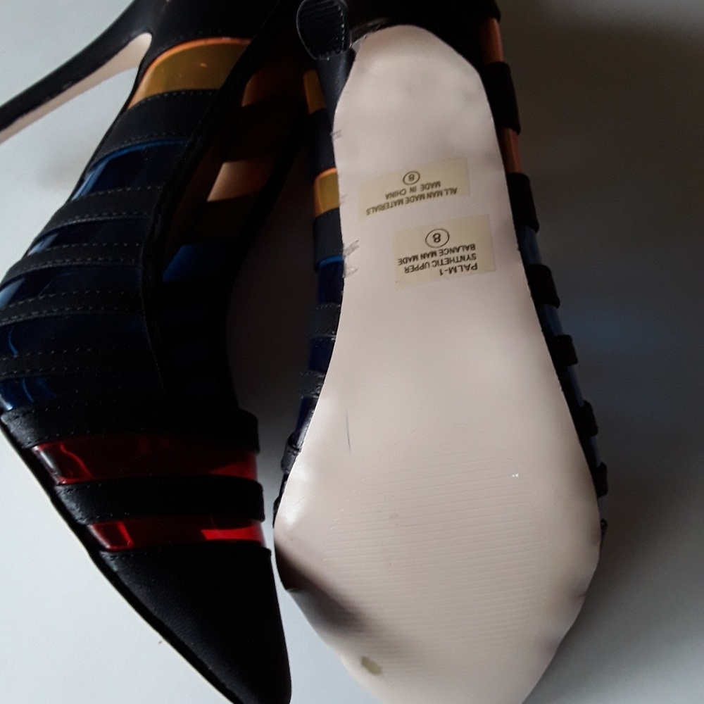 Multi Colored Pumps - Picture 5 of 5
